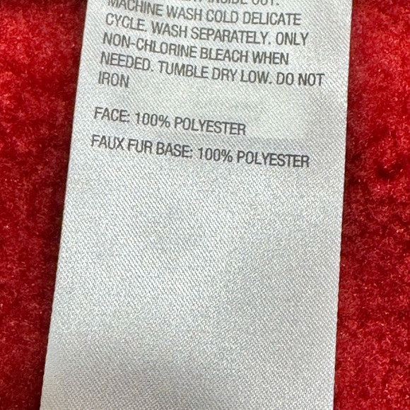 G by Giuliana Black Label Faux Suede and Shearling Zip-Front Coat Medium NWOT - Picture 13 of 14